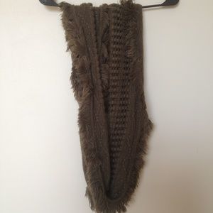 Women's Green Infinity Scarf